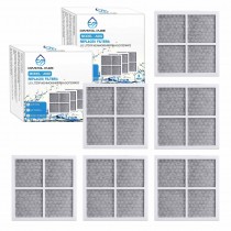 6 Packs Refrigerator Fresh Air Filter for LG Fridge LT120F ADQ73214404 ADQ73334008 LFX Series