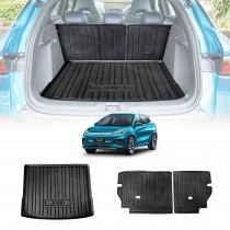 Boot Liner Back Seat Protector for BYD Atto 3 Atto3 2022-Onwards All Weather Heavy Duty Cargo Car Trunk Kick Mats