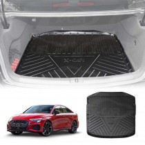 Boot Liner for Audi A3 S3 RS3 Sedan 2013-Onwards Heavy Duty Cargo Trunk Mat Luggage Tray