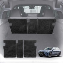 Back Seat Protector for BMW iX 2022-Onwards All Weather Heavy Duty Car Seat Kick Mats Cover Accessories