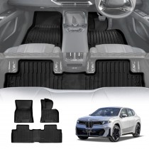 3D Floor Mats for BMW iX3 NA5 Series 2026-Onwards Heavy Duty All Weather Car Waterproof Interior Protection Liner Set