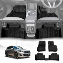 3D Floor Mats for BMW X1 U11 Series 2022-Onwards Heavy Duty All Weather Car Mats Carpet Liner Set Car Accessories