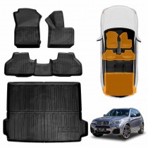 3D Floor Mats Boot Liner for BMW X3 2011-2017 F25 Series All Weather Heavy Duty Cargo Car Trunk Luggage Tray