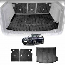 Boot Liner Back Seat Protector Combo for BMW iX3 2023-2025 Heavy Duty Car Seats Kick Mats Cover