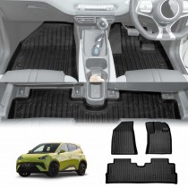 3D Floor Mats for BYD ATTO1 ATTO 1 Hatch 2025-Onwards Heavy Duty All Weather Car Waterproof Interior Protection Liner Set