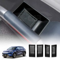Car Door Side Storage Box Trays for BYD Atto 3 EVO 2026-Onwards Front & Rear Row Set of 4 Organiser Accessories
