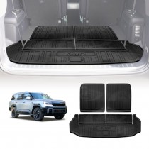 Boot Liners for DENZA B8 7-Seater 2026-Onwards All Weather Heavy Duty Cargo Trunk Mat Luggage Tray Car Accessories 3 Pcs Set