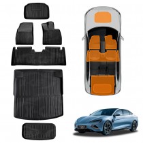 3D Floor Mats Boot Liner Set for BYD Seal 2023-Onwards All Weather Heavy Duty Front Trunk Toolbox Cargo Cover Accessories
