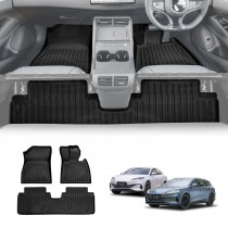 3D Floor Mats for BYD Seal 6 Seal6 2026-Onwards Heavy Duty All Weather Car Waterproof Interior Protection Liner Set