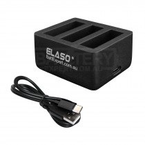 External USB Triple Battery Charger for DJI Osmo Action Camera