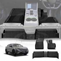 3D Floor Mats for Chery OMODA 5/5 GT 2023-2025 All Weather Heavy Duty Cargo Car Trunk Luggage Tray