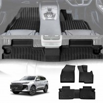 3D Floor Mats for Chery Tiggo 7 Super Hybrid 2025-Onwards Heavy Duty All Weather Car Waterproof Interior Protection Liner Set