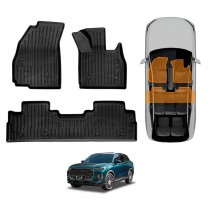 Front Rear Floor Mats for Chery Tiggo 9 Super Hybrid 2025-Onwards Heavy Duty All Weather Car Waterproof Interior Protection Liner Set
