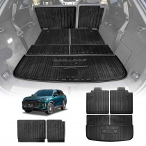 Boot Liners Back Seat Protector for Chery Tiggo 9 Super Hybrid 2025-Onwards All Weather Heavy Duty Cargo Car Trunk Kick Mats