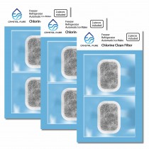 Pack of 6 Refrigerator Ice Maker Filter for Mitsubishi Electric Fridge MRPR-01FT Replacement Water Kalki Clean Filter
