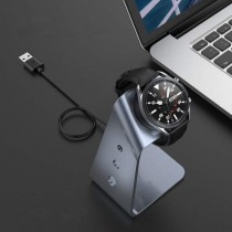 Aluminium Grey Wireless Charger Stand for Samsung Galaxy Watch 3 41mm