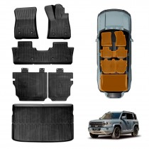 Floor Mats Boot Liner Set for DENZA B5 2026-Onwards Heavy Duty All Weather Car Trunk Cargo Kick Back Seat Cover