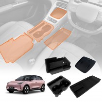 Centre Console Organizer Set for Geely EX2 EX 2 2026-Onwards Wireless Charging Phone Pad Cup Holder Armrest Storage Tray