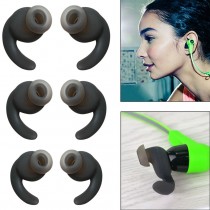 3 Pairs Replacement Silicone Earbuds Ear Tips For JBL Synchros Reflect BT Headphone