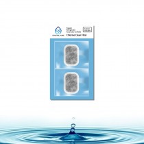 Pack of 2 Refrigerator Ice Maker Filter for Mitsubishi Electric Fridge MRPR-01FT Replacement Water Kalki Clean Filter