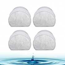 Replacement Charcoal Filters 4 Packs for PetSafe Drinkwell Avalon,Pagoda,Sedona,1.8 3.7 7.5 Litre,Butterfly,Stainless 360,Streamside,Seaside Stainless Pet Water Fountain