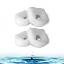 Replacement Foam Filters for PetSafe Drinkwell Ceramic,Stainless Steel 360,Lotus,Avalon,Pagoda, Sedona,PAC19-14089 Pet Water Fountain