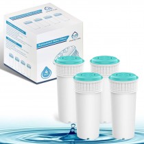4 Replacement Water Filter Cartridges Compatible with Tommee Tippee Perfect Prep™ Day & Night Bottle