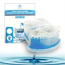 Crystal Pure Cartridge Refills for Braun Clean & Renew Compatible with All SmartCare Cleaning Centers Shavers 1-Pack