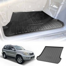 Boot Liner for Toyota Landcruiser Prado 120 Series 2003-2009 Heavy Duty Trunk Cargo Mat Luggage Tray