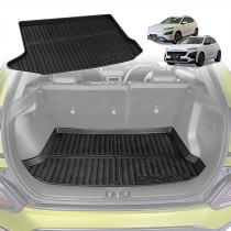 Boot Liner for Hyundai Kona 2017-2023 Heavy Duty All Weather Cargo Trunk Cover Mat Luggage Tray