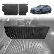 Back Seat Protector for Ford Mustang Mach-E 2023-Onwards All Weather Heavy Duty Car Seat Kick Mats Cover Accessories