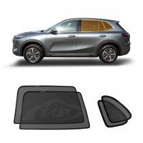 Rear Port Window Sun Shades for Geely Starray EM-i 2025-Onwards UV Protection Car Sunshade Blind Mesh