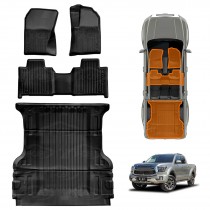3D Floor Mats Tub Liner for GWM Cannon Alpha PHEV 2024-Onwards All Weather Heavy Duty Cargo Car Trunk Luggage Tray