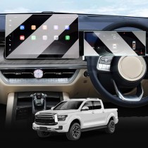 Tempered Glass Dash Center Console Screen Protector for GWM Cannon Alpha Ultra 2024-2025 Touchscreen Anti-Scratch Cover Accessories