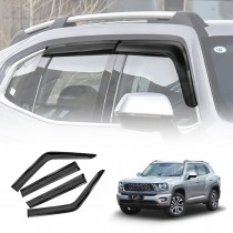 Weathershields for GWM Haval H7 2025-Onwards Car Weather Shields Wind Deflectors Window Sun Visor 4 Pcs