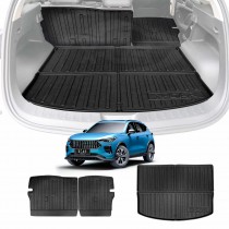Boot Liner Back Seat Protector for Haval Jolion 2024-Onwards All Weather Heavy Duty Cargo Car Trunk Kick Mats With Upper Boot Level