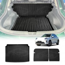 Boot Liner Set for GWM Ora 5 2026-Onwards Lower Boot Level All Weather Heavy Duty Car Trunk Cargo Kick Mats Back Seat Protector