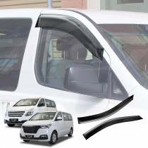 Weathershields for Hyundai iMax / iLoad 2007-2025 Car Weather Shields Wind Deflectors Window Sun Visor 2-Piece Set