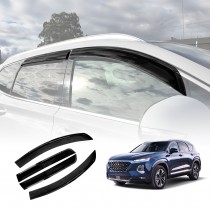 Weathershields for Hyundai SantaFe Santa Fe 2018-2023 Car Weather Shields Wind Deflectors Window Sun Visor 4-Piece Set