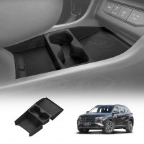 Lower Centre Console Organizer Tray for Hyundai Tucson NX4 V3 2025-Onwards Storage Box Cup Holder Car Interior Accessories