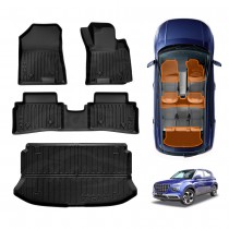 3D Floor Mats Boot Liner for Hyundai Venue 2019-Onwards All Weather Heavy Duty Cargo Car Trunk Luggage Tray