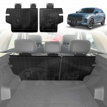 Back Seat Protector for Jaecoo J7 Series 2024-Onwards All Weather Heavy Duty Car Kick Cargo Mats Cover Accessories