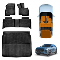 3D Floor Mats Boot Liner for Jaecoo J7 Series Lower Boot Level 2024-Onwards All Weather Heavy Duty Cargo Car Trunk Luggage Tray