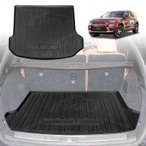 Boot Liner for Jeep Grand Cherokee WL 5 Seater Hybrid 2021-Onwards All Weather Heavy Duty Cargo Trunk Mat Luggage Tray