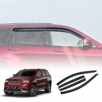 Weathershields for Jeep Grand Cherokee 2011-2021 Car Weather Shields Wind Deflectors Window Sun Visor