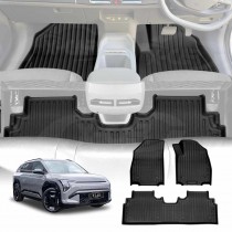 3D Floor Mats for Kia EV3 2025-Onwards Heavy Duty All Weather Car Mats Carpet Liner Set Car Accessories