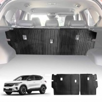 Back Seat Protector for Kia Seltos 2019-Onwards Heavy Duty Car Seats Kick Mats Cover