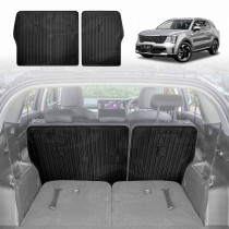 Back Seat Protector for Kia Sorento 2020-Onwards All Weather Heavy Duty Car Kick Cargo Mats Cover Accessories