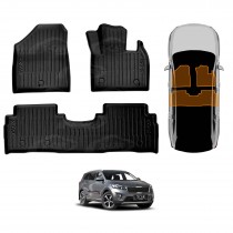 Front Rear Floor Mats for Kia Sorento UM Series 2015-2020 Heavy Duty All Weather Car Mats Carpet Liner Set