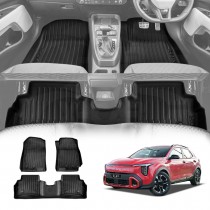 3D Floor Mats for Kia Stonic 2025-Onwards Heavy Duty All Weather Car Waterproof Interior Protection Liner Set
